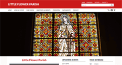 Desktop Screenshot of littleflowerregina.ca